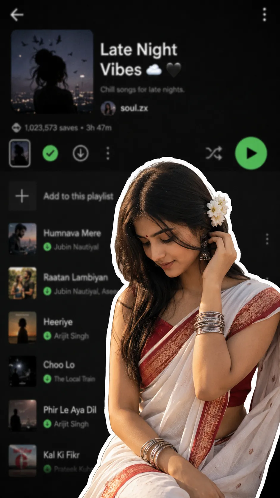 Aesthetic Spotify Background Photo Prompt