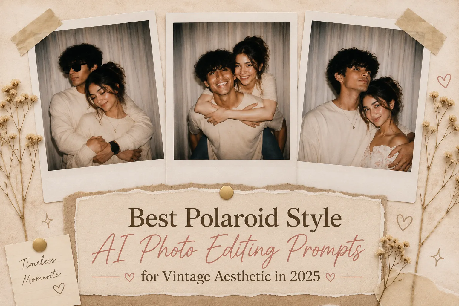 Best Polaroid Style AI Photo Editing Prompts example