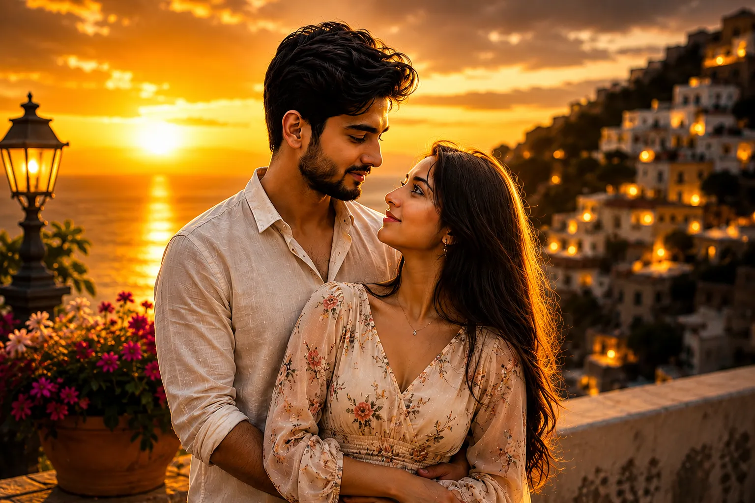 Golden Hour Portrait AI Prompt