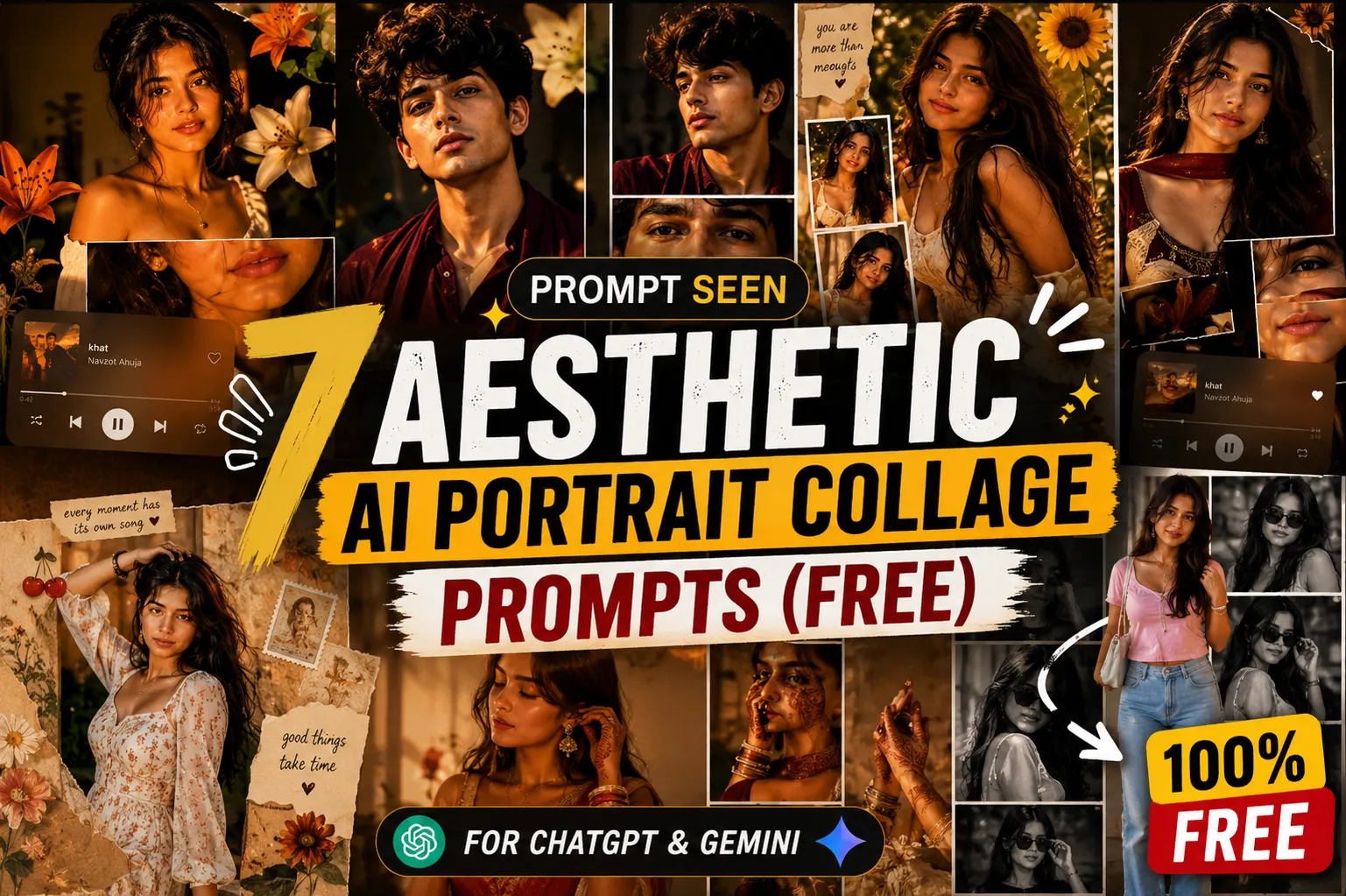 Aesthetic Girls Photo Prompt example for ChatGPT