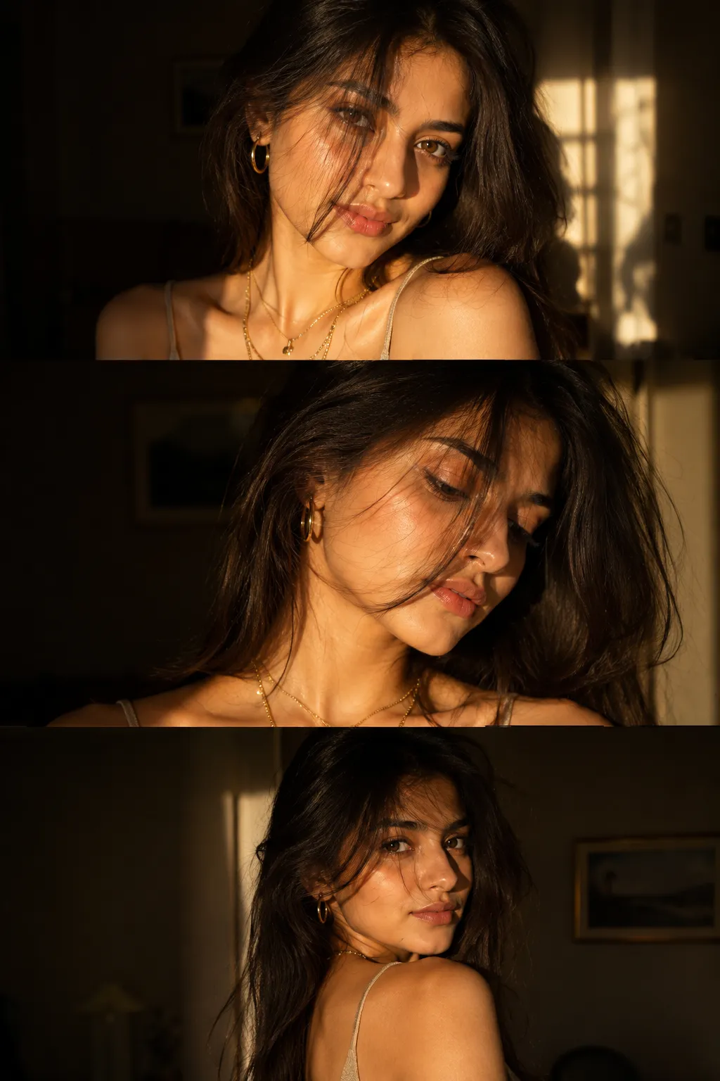 Golden Hour Portrait AI Photo Prompt example