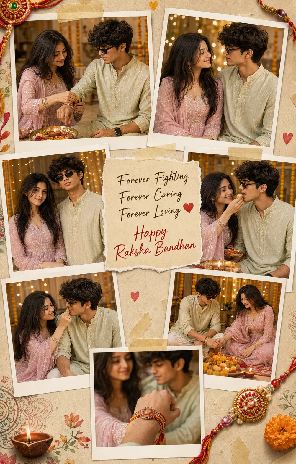 Raksha Bandhan AI Photo Editing Prompts