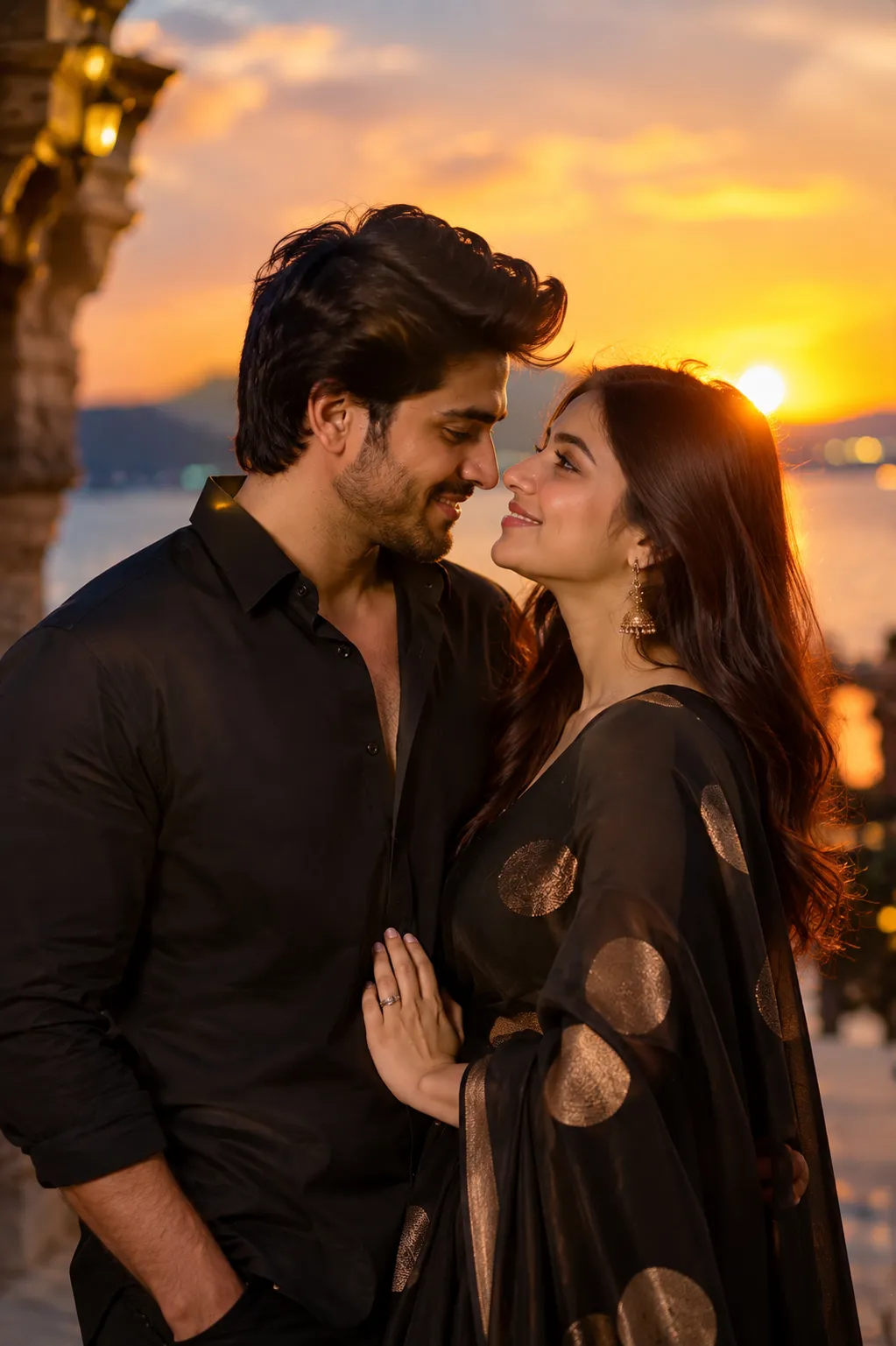 Romantic Couple AI Photo Prompt